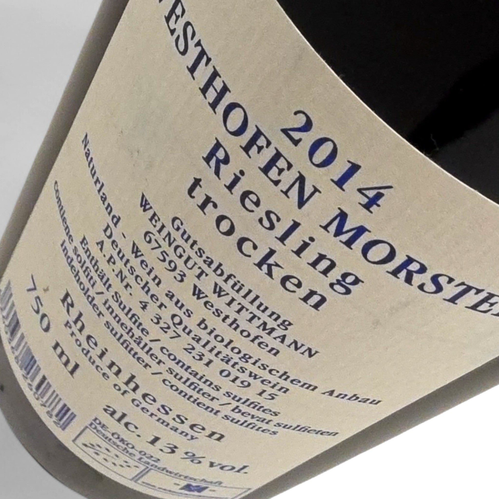 Weingut Wittmann Morstein Grosses Gewächs 2014