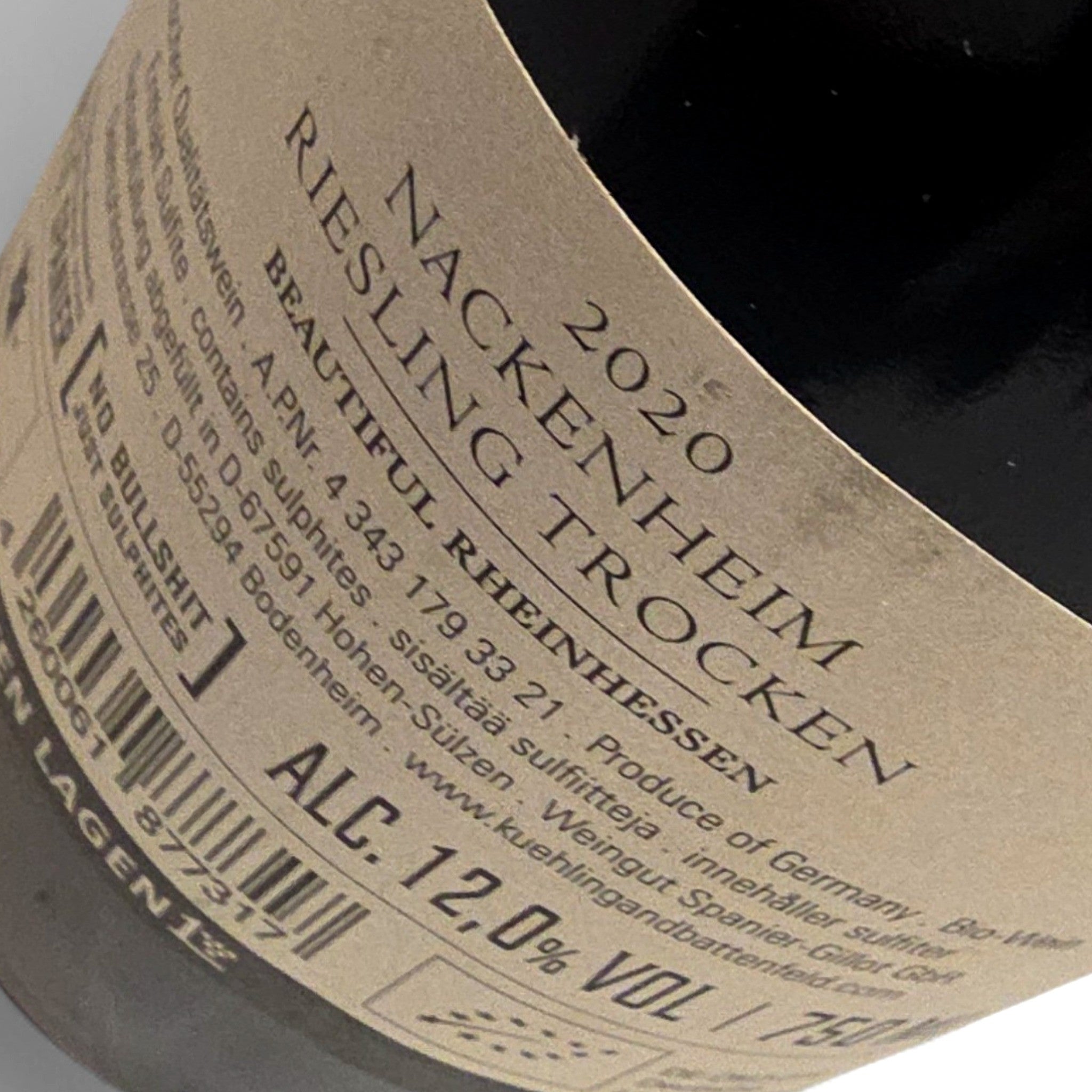 Kühling-Gillot Nackenheimer Riesling dry 2020