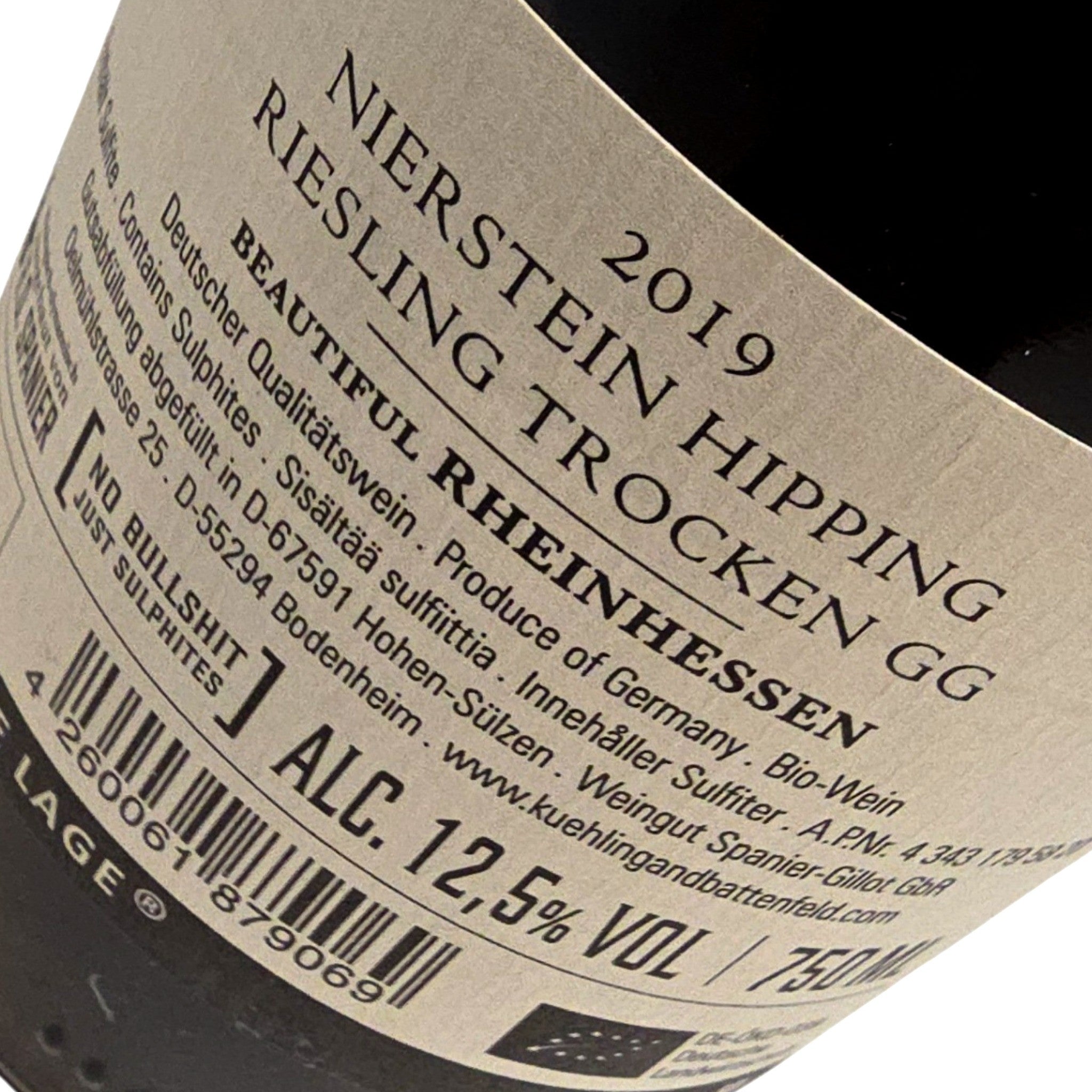 Kühling-Gillot Hipping Riesling Grosses Gewächs 2019