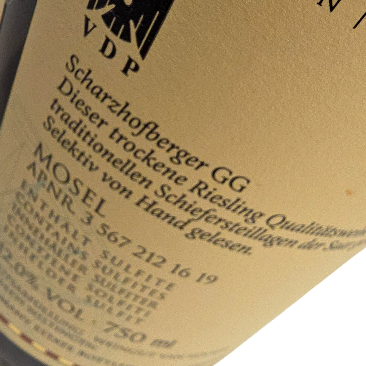 Van Volxem Scharzhofberger Riesling Grand Cru 2018
