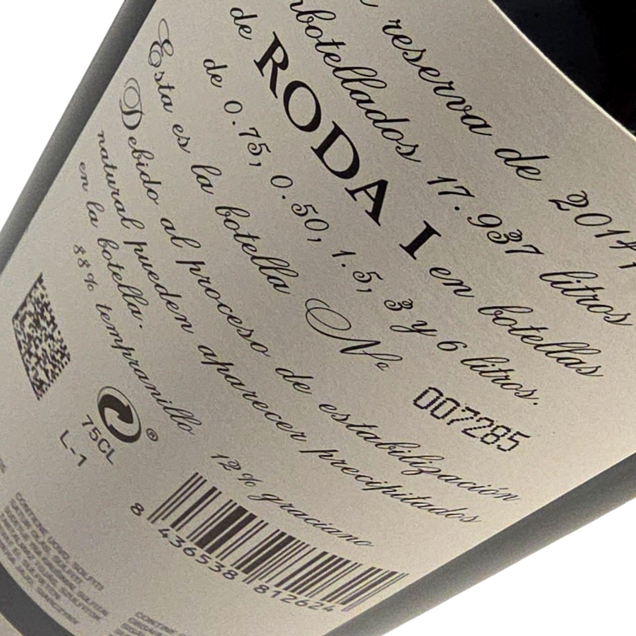 Bodegas Roda Roda 1 Reserva 2014