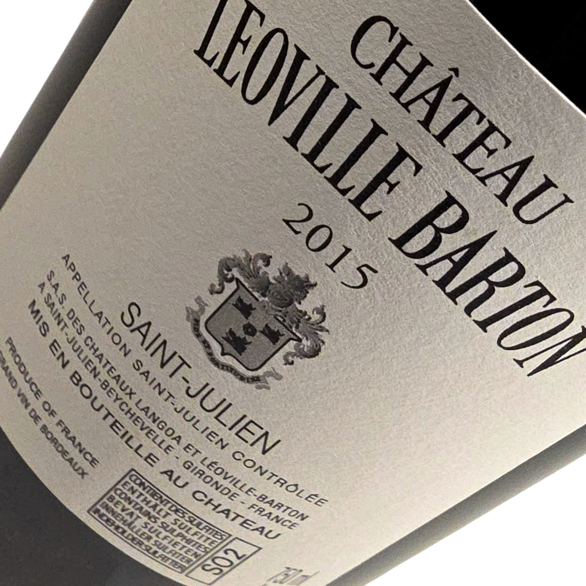 Château Léoville Barton Château Léoville Barton 2015