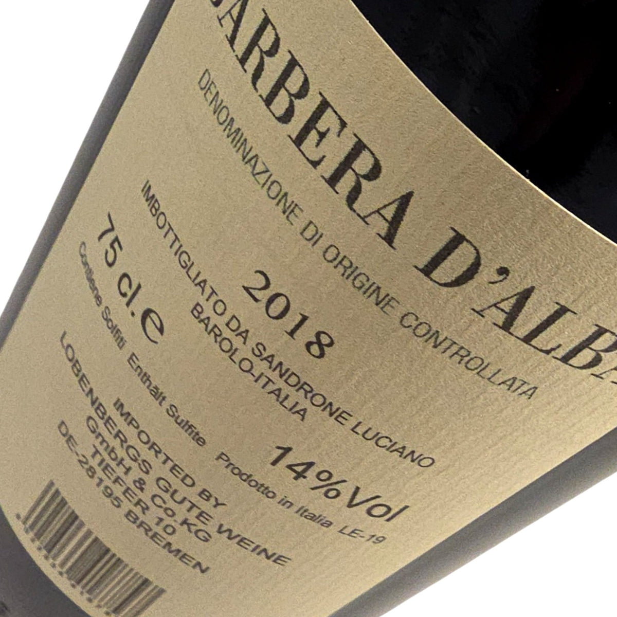 Luciano Sandrone Barbera d&