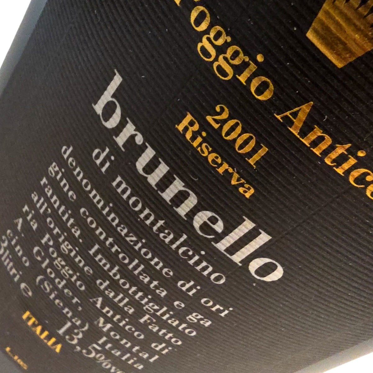 Poggio Antico Riserva 2001 Double Magnum