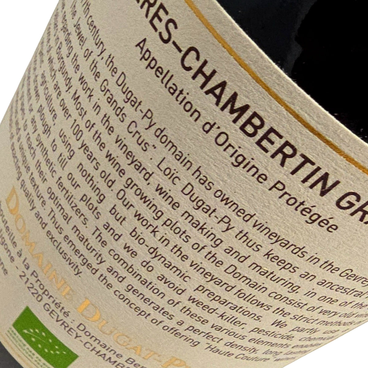 Domaine Dugat-Py Mazoyeres-Chambertin Grand Cru 2019