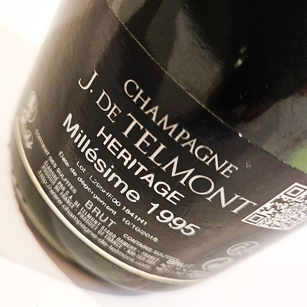 J. De Telmont Heritage Milesime Brut 1995 - Champagner - VINOSAS FINE RARITIES