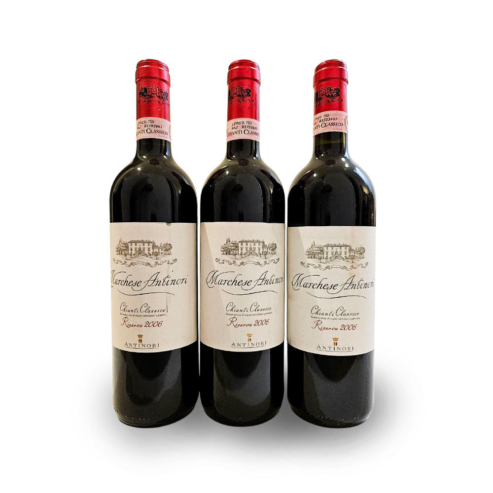 Antinori Chianti Classico Riserva 2006 - 3 Flaschen - Rotwein - VINOSAS FINE RARITIES