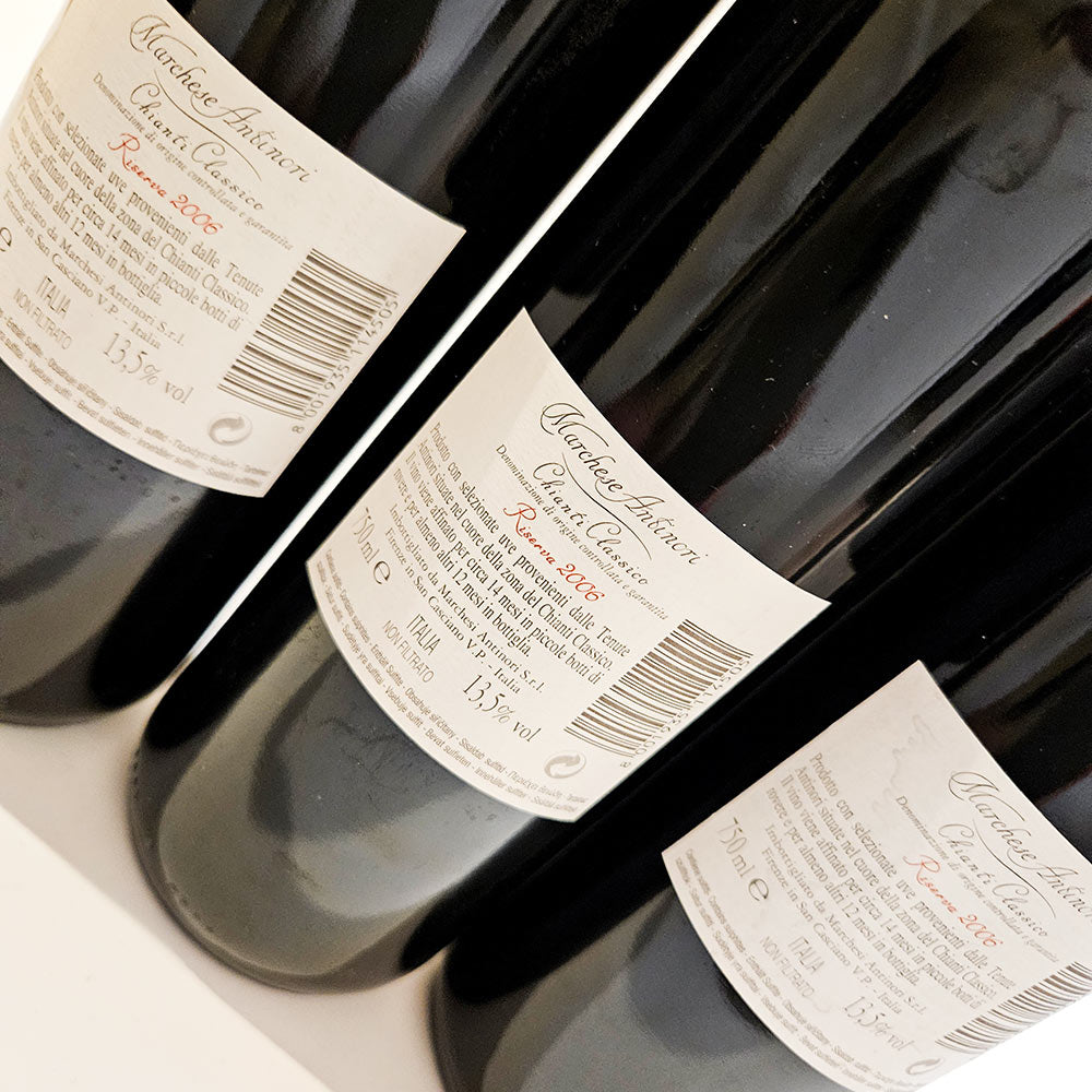 Antinori Chianti Classico Riserva 2006 - 3 Flaschen - Rotwein - VINOSAS FINE RARITIES
