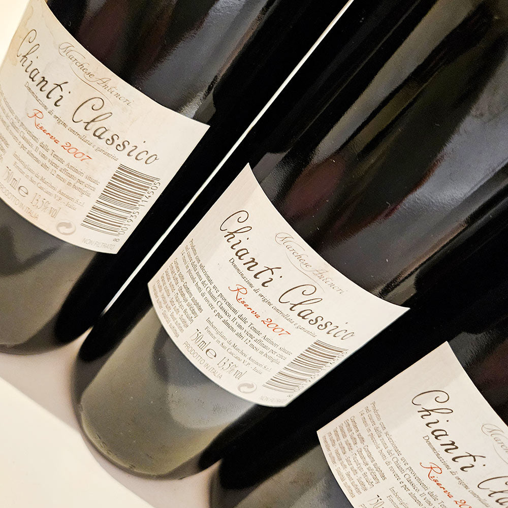 Antinori Chianti Classico Riserva 2007 - 3 Flaschen - Rotwein - VINOSAS FINE RARITIES