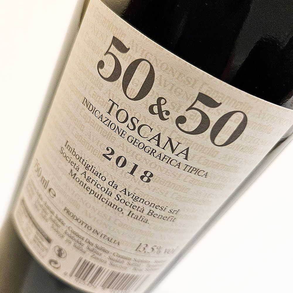 Avignonesi Capannelle 50&50 Toscana 2018