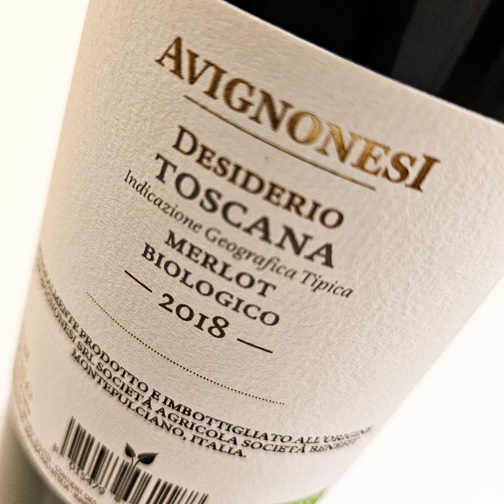Avignonesi Desidorio Merlot 2018 - Rotwein - VINOSAS FINE RARITIES