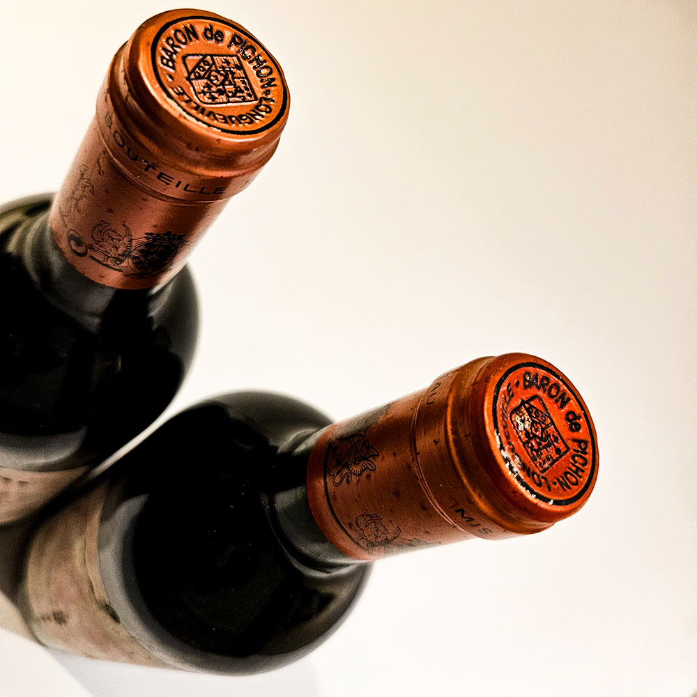 Chateau Pichon-Longueville Baron 2eme Grand Cru Classe 1996 - 2 Flaschen (Lot1) - Rotwein - VINOSAS FINE RARITIES