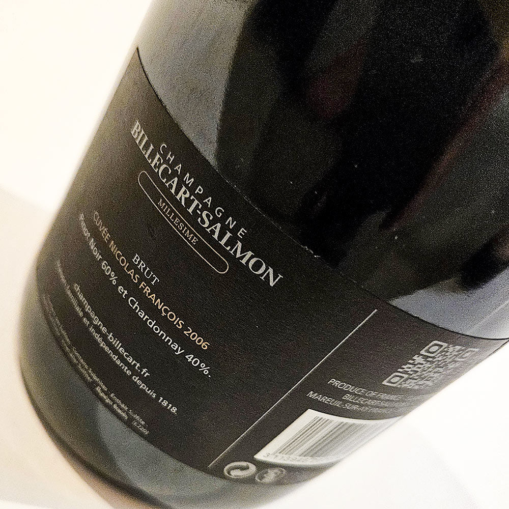 Billecart-Salmon Cuvee Nicolas-Francois Brut 2006 - Champagner - VINOSAS FINE RARITIES