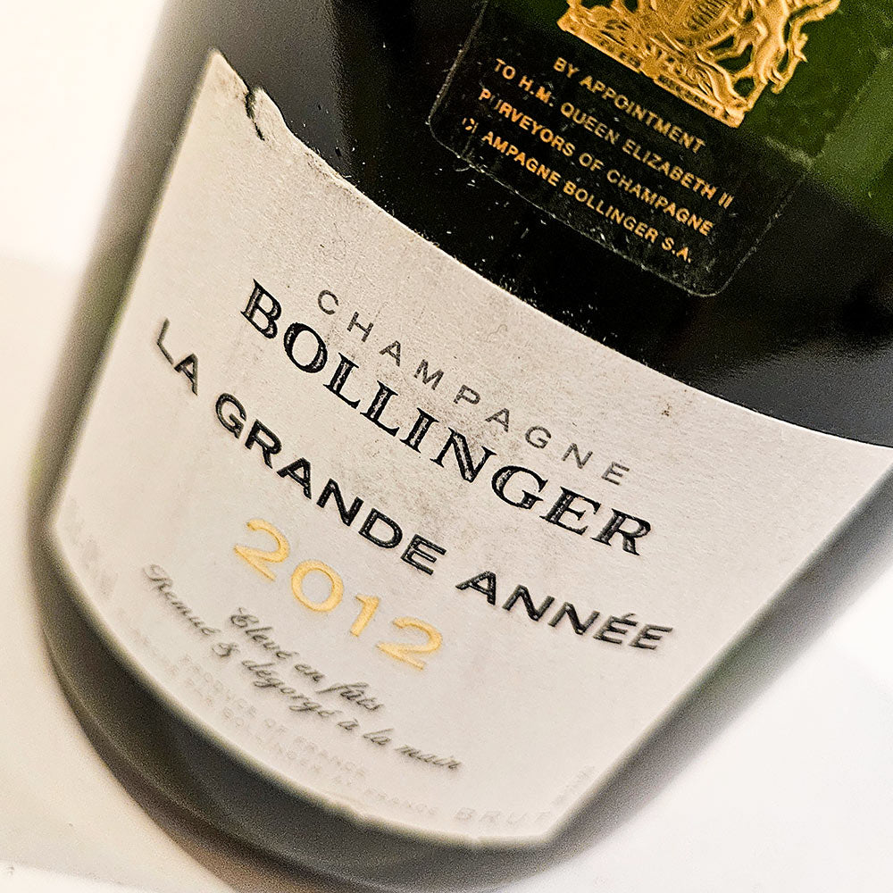 Bollinger La Grande Annee Brut 2012 - Champagner - VINOSAS FINE RARITIES