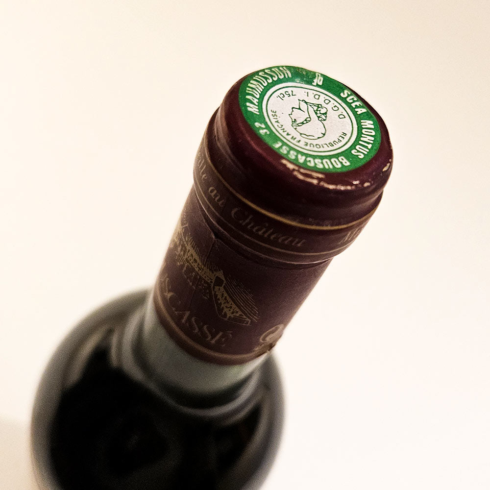 Chateau Bouscasse 1995 - Rotwein - VINOSAS FINE RARITIES