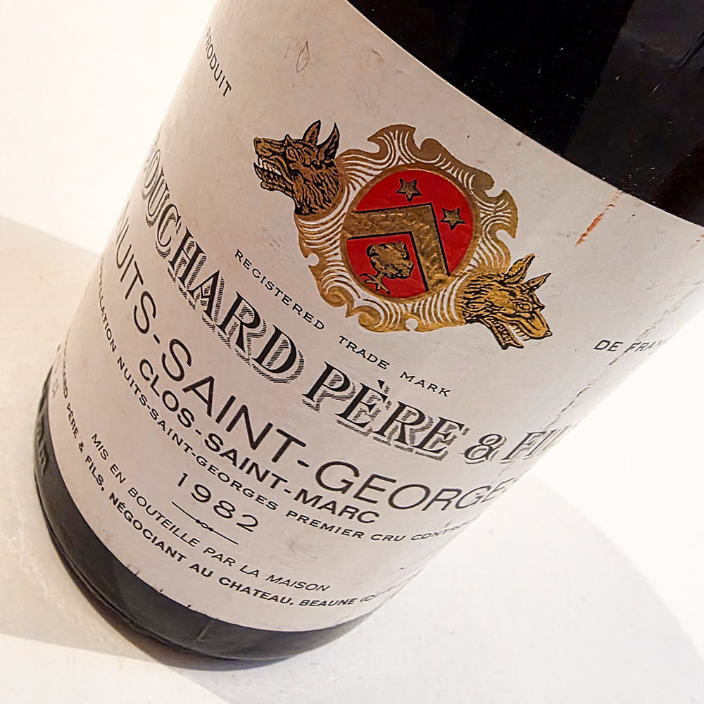 Bouchard Pere & Fils Nuits Saint Georges 1er cru Clos Saint Marc 1982