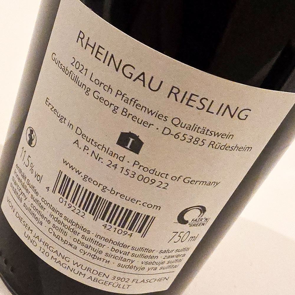 Georg Breuer Pfaffenwies Riesling 2021