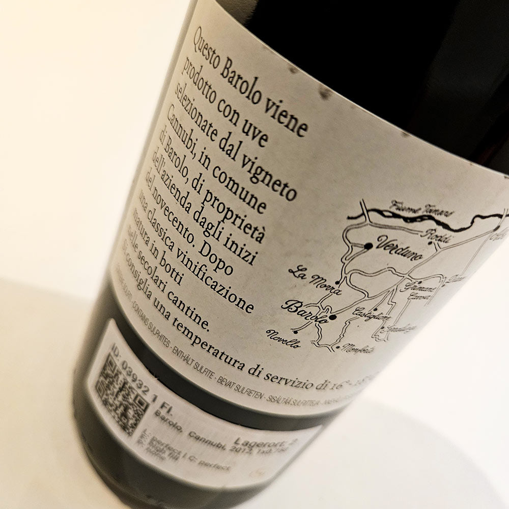 Comm. G.B. Burlotto Barolo Cannubi DOCG 2012 - Rotwein - VINOSAS FINE RARITIES