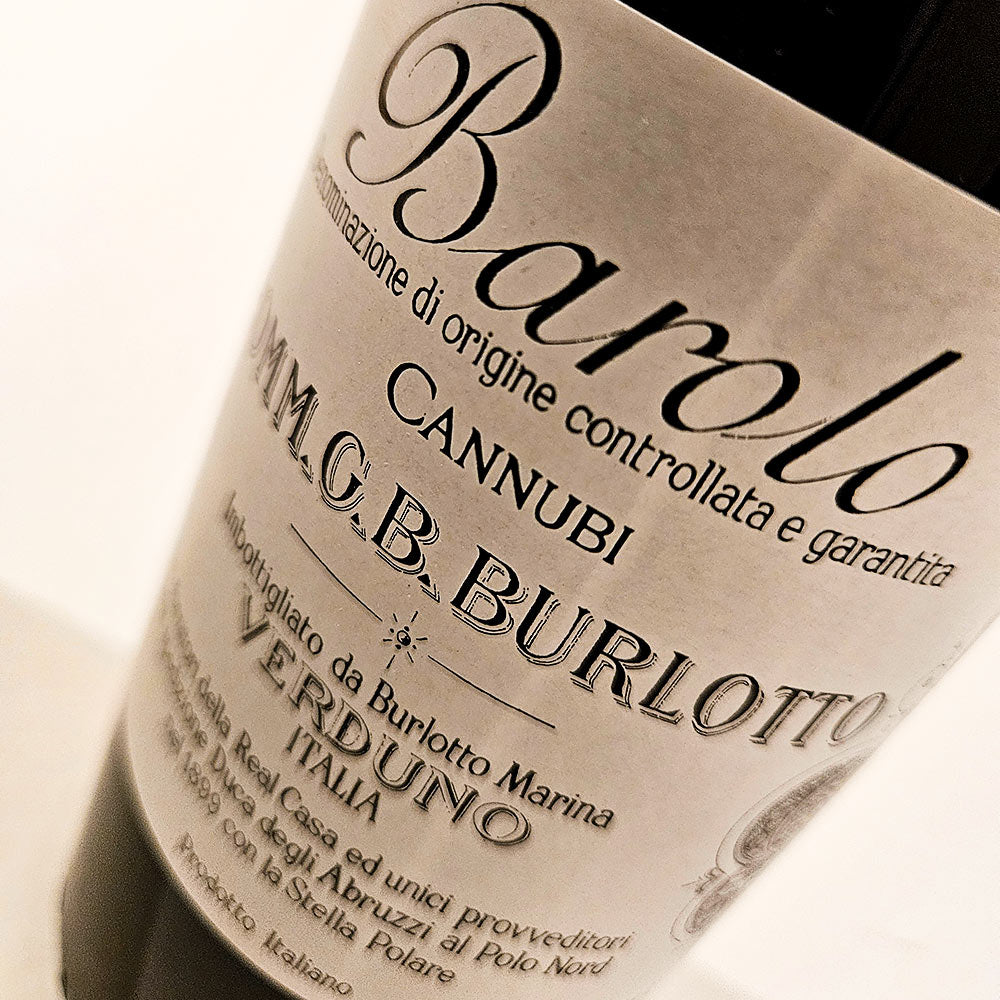 Comm. G.B. Burlotto Barolo Cannubi DOCG 2018 - Rotwein - VINOSAS FINE RARITIES