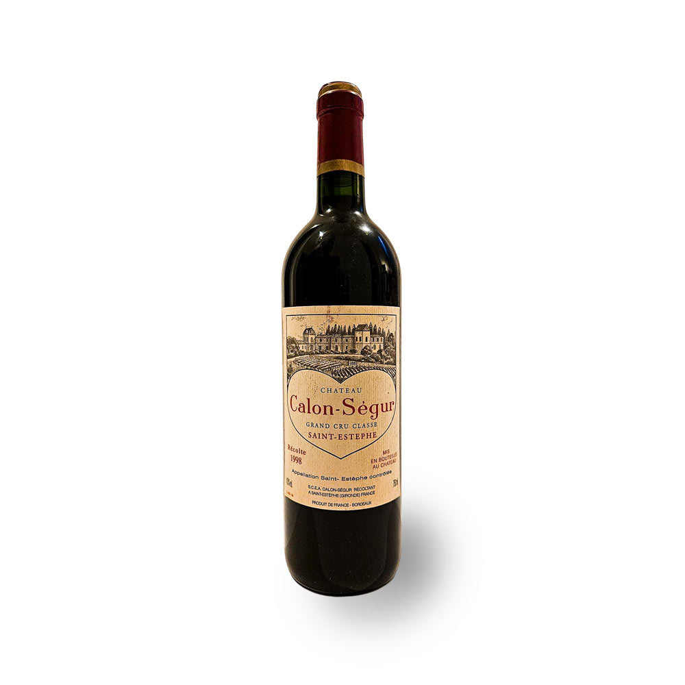 Chateau Calon Segur 1998 - Rotwein - VINOSAS FINE RARITIES