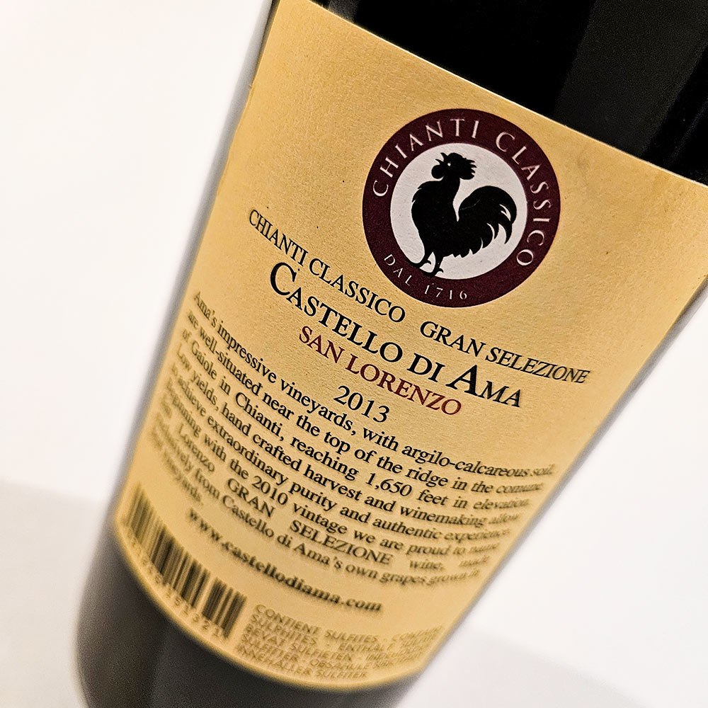Castello di Ama Chianti Classico San Lorenzo Gran Selezione 2013 - Rotwein - VINOSAS FINE RARITIES