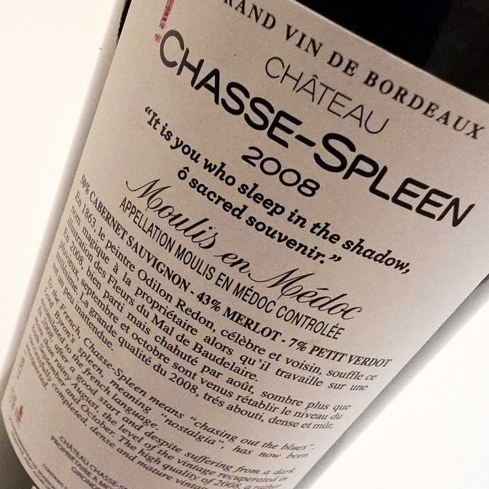 Chateau Chasse-Spleen 2008