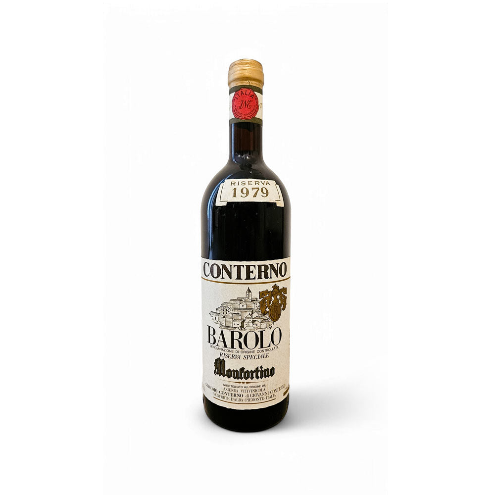 Giacomo Conterno Monfortino Barolo Riserva Speciale 1979 - Rotwein - VINOSAS FINE RARITIES