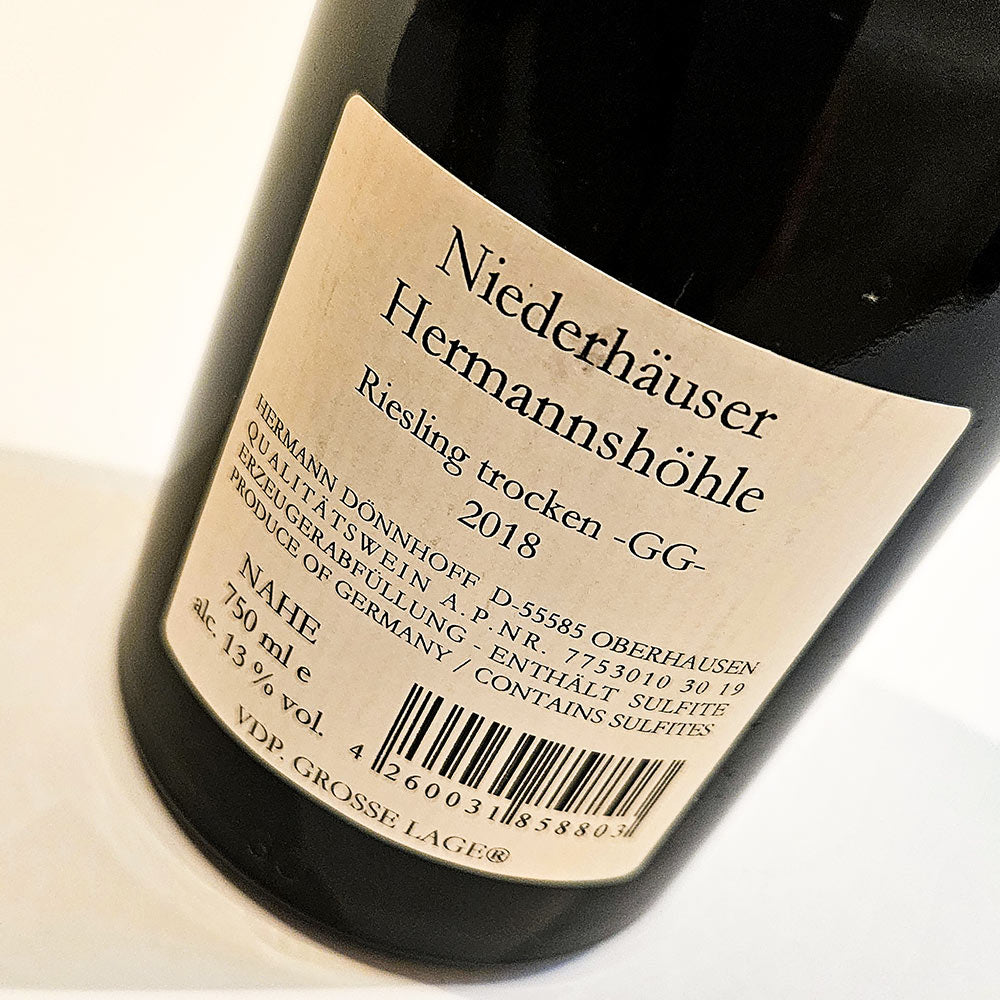 Weingut Dönnhoff Hermannshöhle GG 2018 - Weisswein - VINOSAS FINE RARITIES