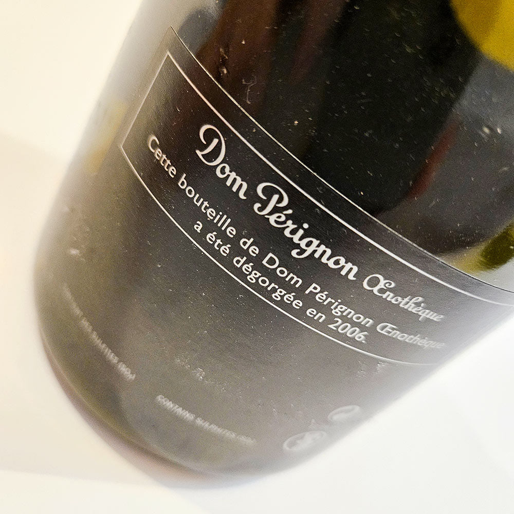 Dom Perignon Oenotheque 1995 (Degorgement 2006) - Champagner - VINOSAS FINE RARITIES
