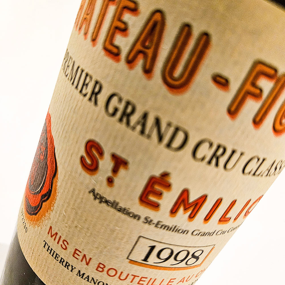 Chateau Figeac 1998 - Rotwein - VINOSAS FINE RARITIES