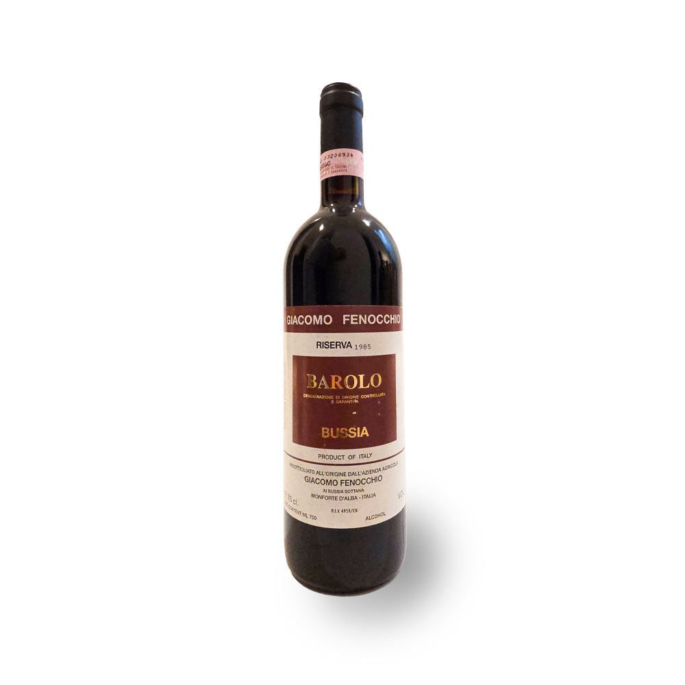 Giacomo Fenocchio Barolo Bussia Riserva 1985