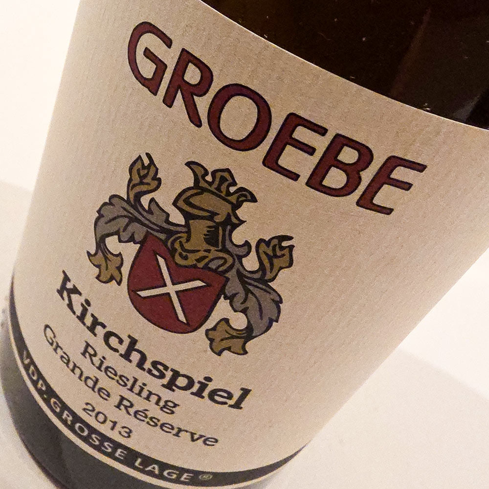 Groebe Winery Westhofener Kirchspiel Grande Reserve Riesling 2013