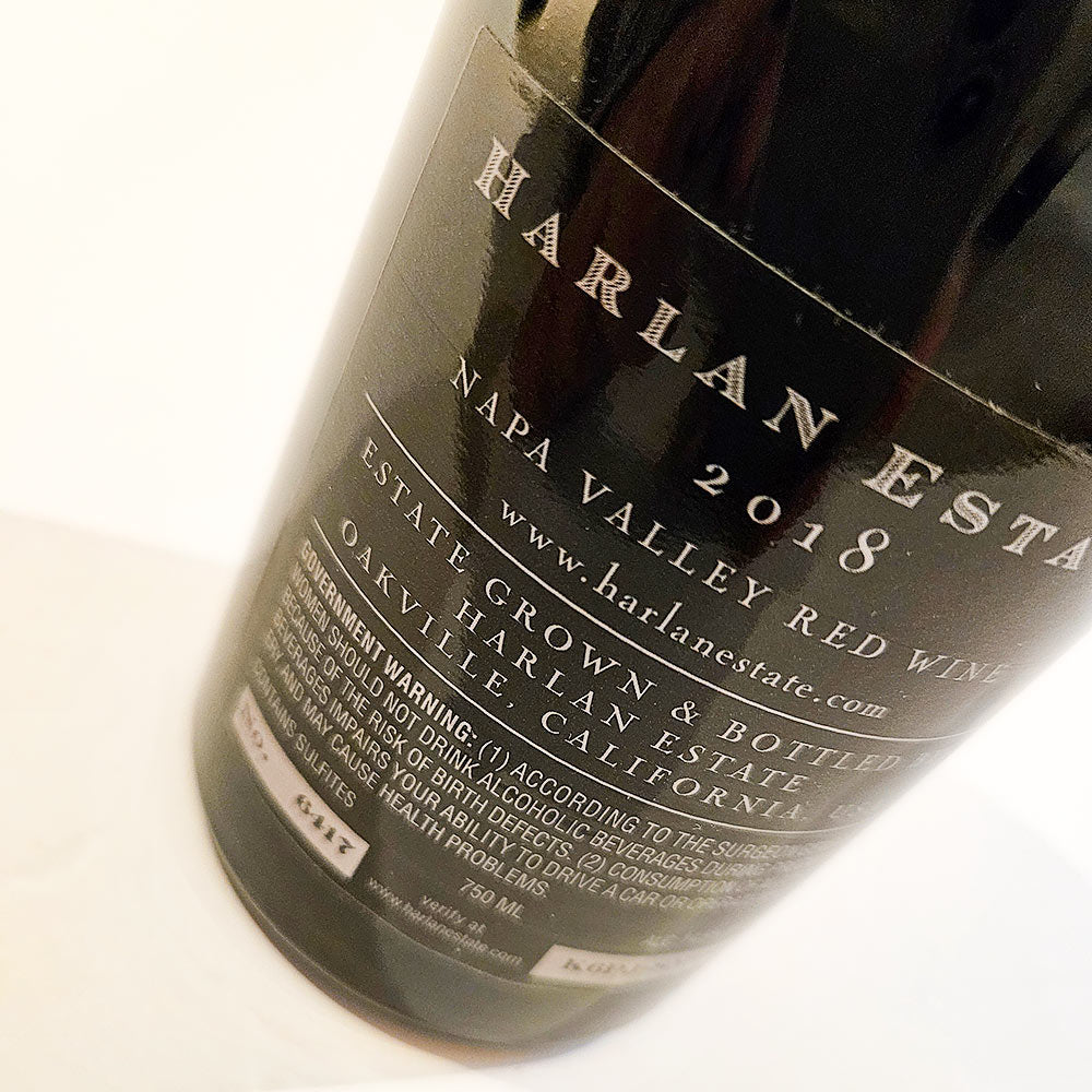 Harlan Estate 2018 - Rotwein - VINOSAS FINE RARITIES