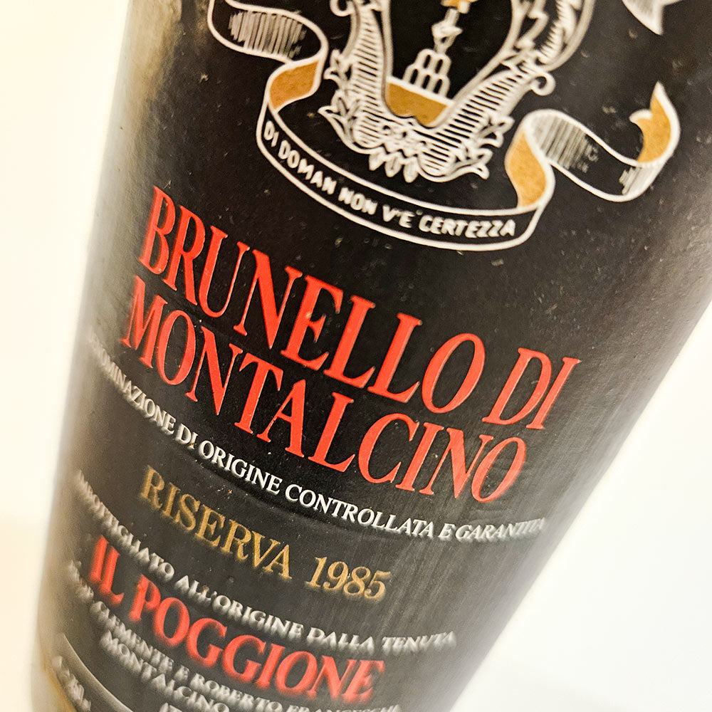 Il Poggione Brunello di Montalcino 1985