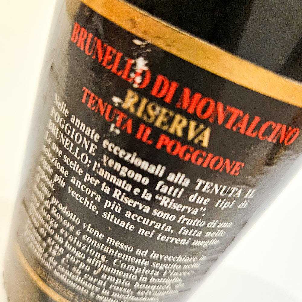 Il Poggione Brunello di Montalcino 1985