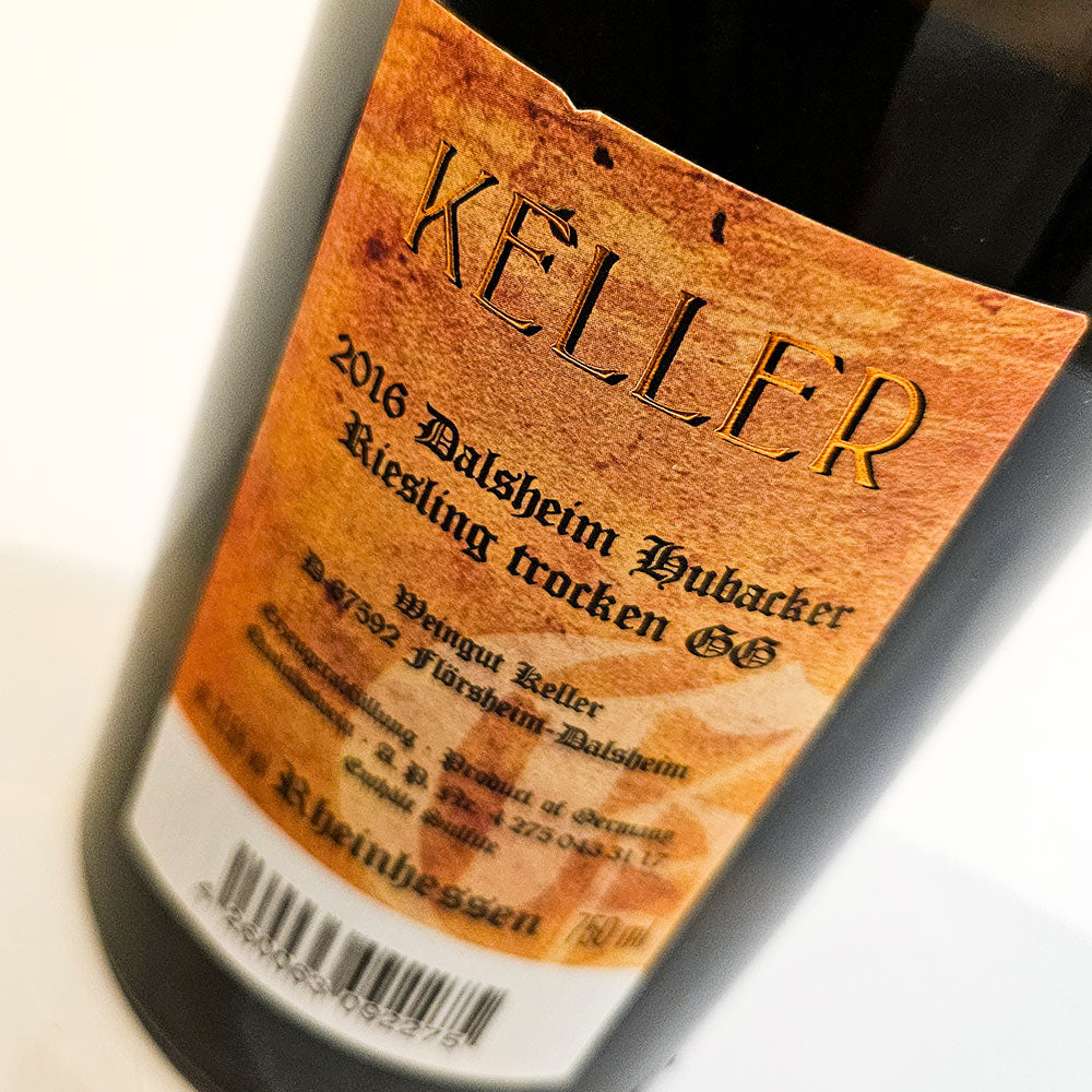 Weingut Keller Hubacker GG 2016 - Weisswein - VINOSAS FINE RARITIES