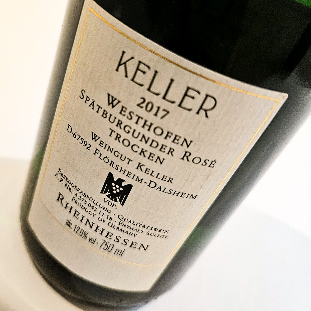 Weingut Keller Spätburgunder Rose 2017 - Weisswein - VINOSAS FINE RARITIES