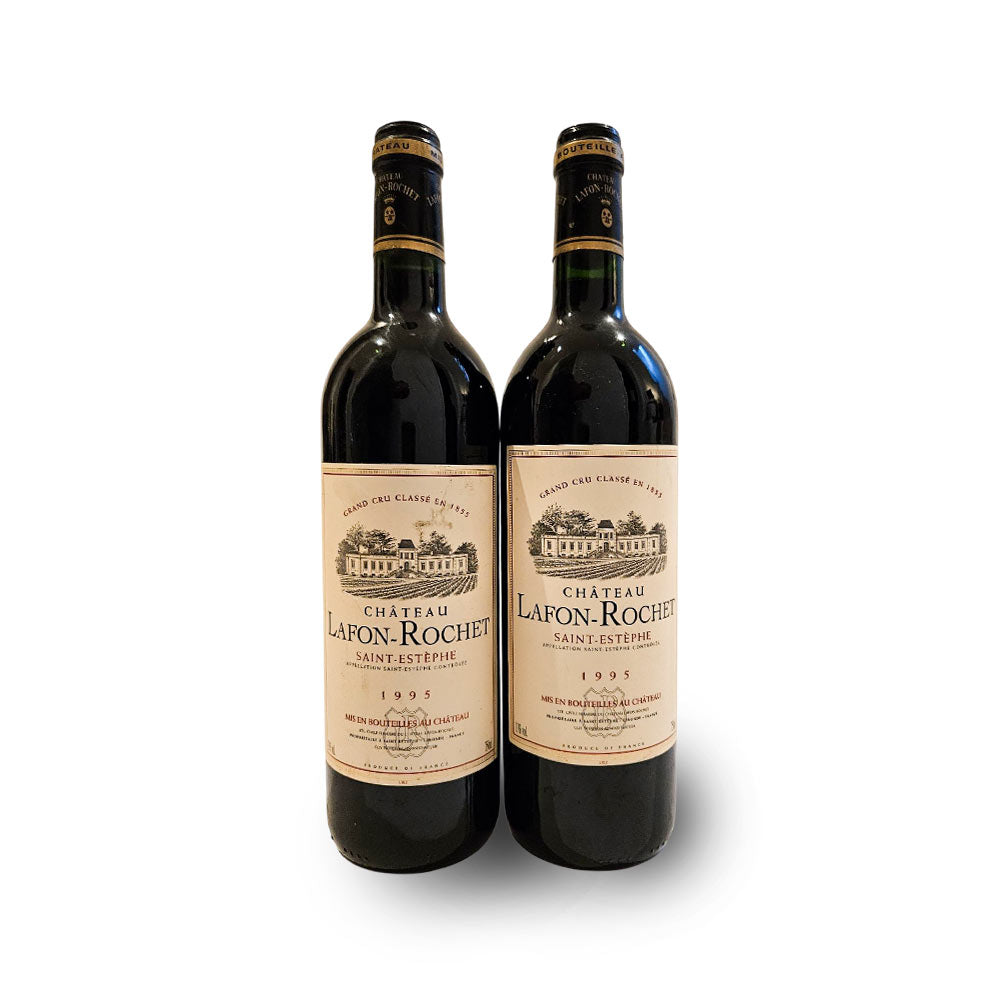Chateau Lafon-Rochet 1995 - 2 Flaschen (Lot 1) - Rotwein - VINOSAS FINE RARITIES