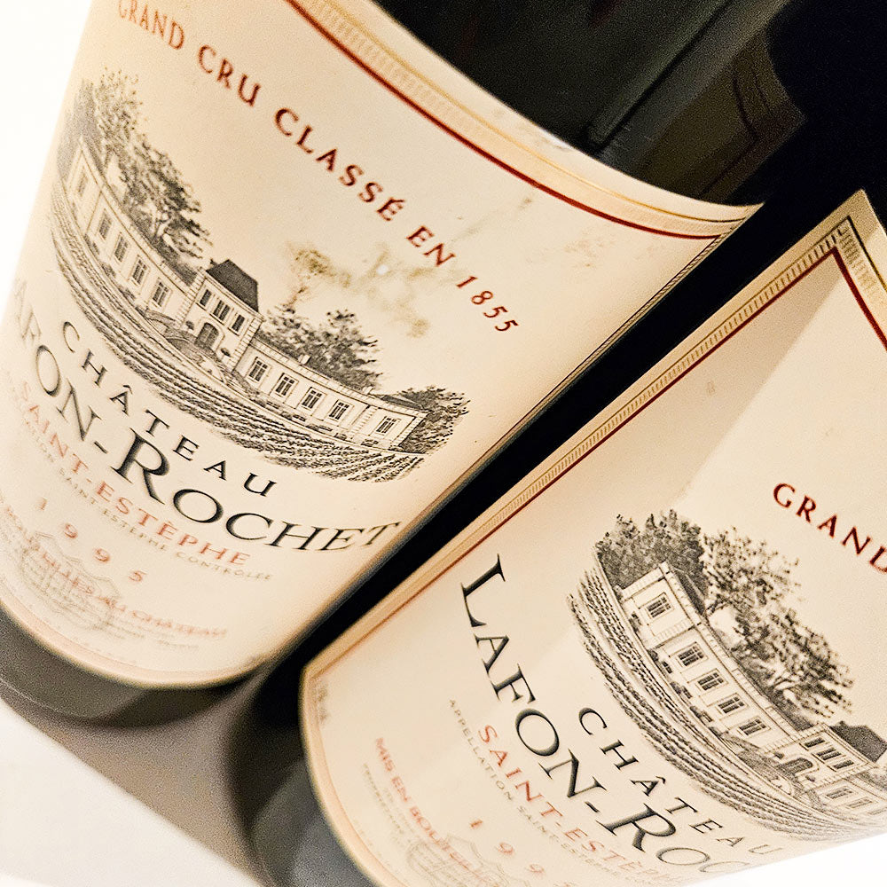 Chateau Lafon-Rochet 1995 - 2 Flaschen (Lot 1) - Rotwein - VINOSAS FINE RARITIES