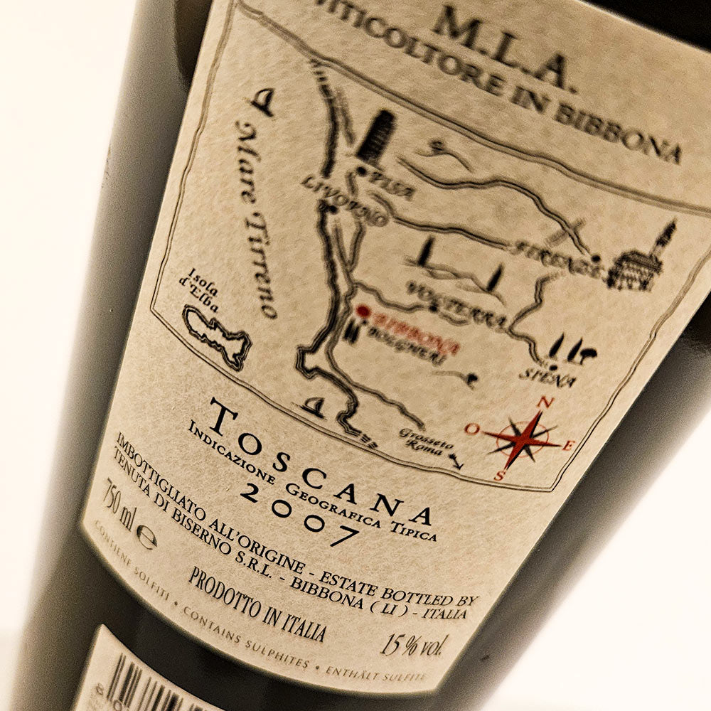 Tenuta di Biserno Lodovico 2007 - Rotwein - VINOSAS FINE RARITIES