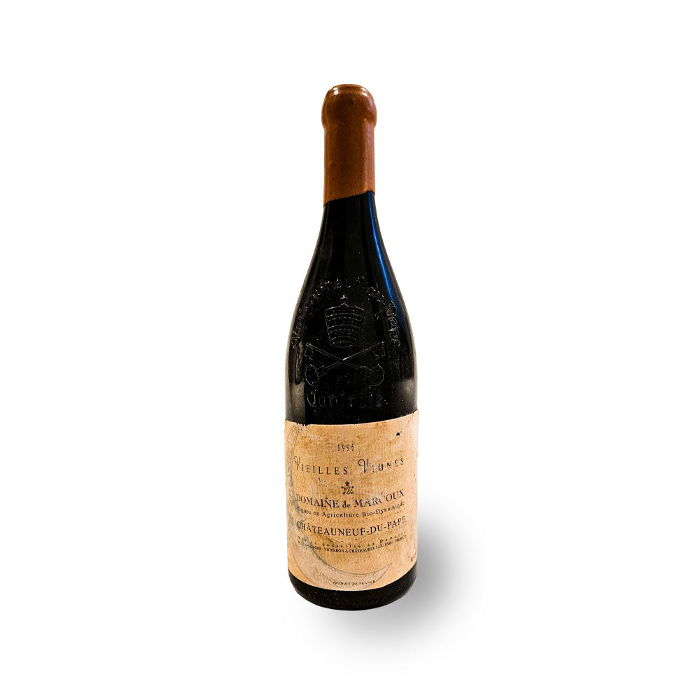 Domaine de Marcoux Chateauneuf-du-Pape Vieilles Vignes 1995 (Lot 1) - Rotwein - VINOSAS FINE RARITIES