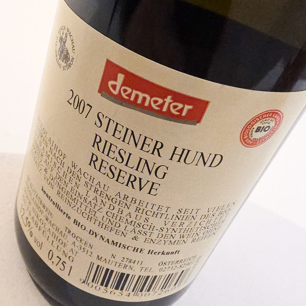 Saahs Nikolaihof Steiner Hund Reserve Riesling 2007 Family