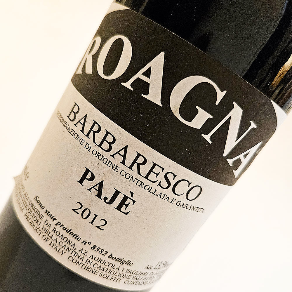 Roagna Barbaresco Paje 2012