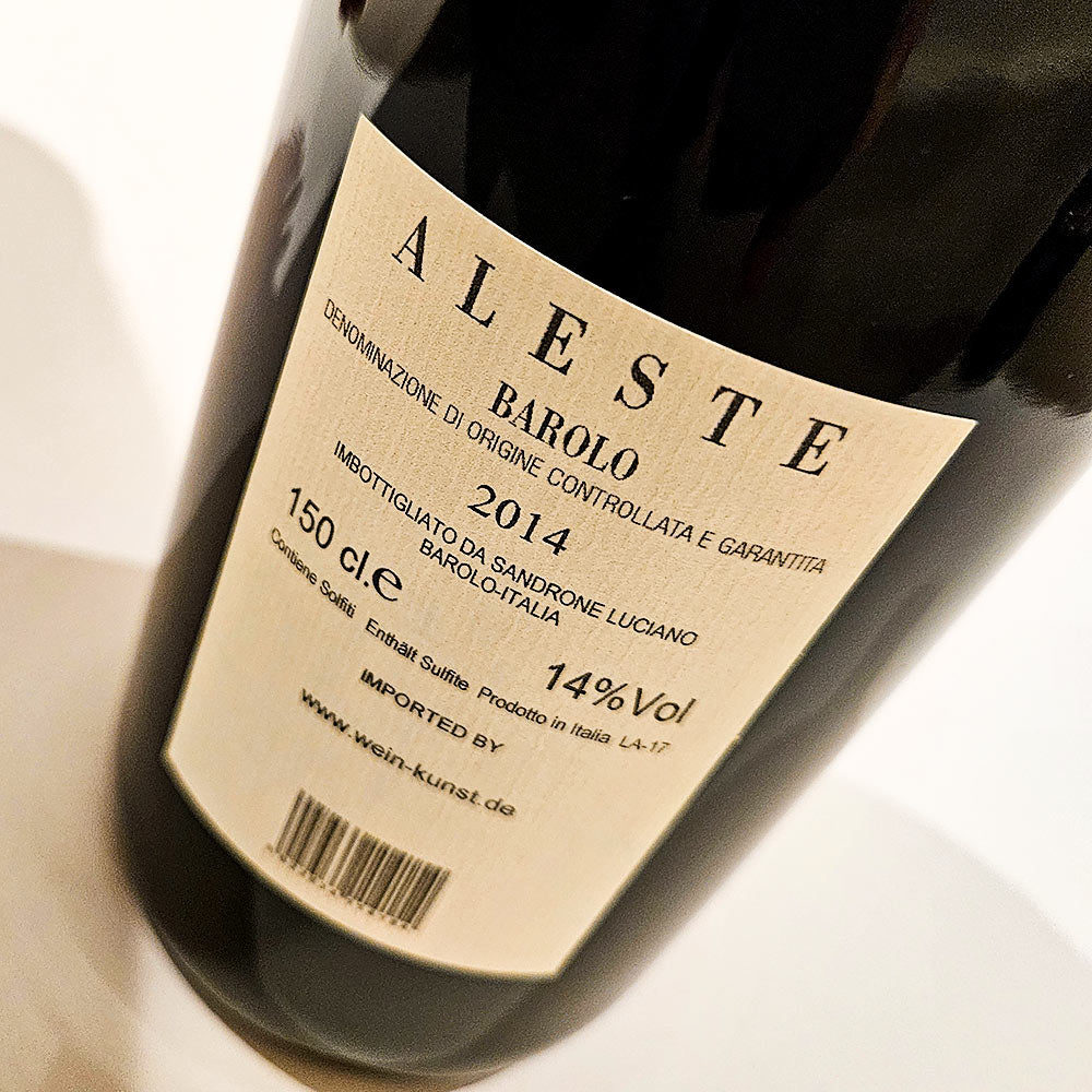 Luciano Sandrone Barolo Aleste 2014 Magnum - Rotwein - VINOSAS FINE RARITIES