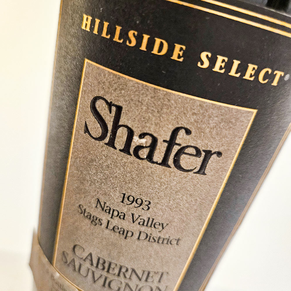 Shafer Vineyeards Hillside Select Cabernet Sauvignon 1993 - Rotwein - VINOSAS FINE RARITIES
