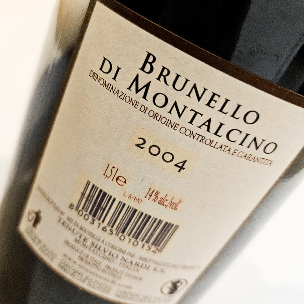 Silvio Nardi Brunello di Montalcino 2004 Magnum - Rotwein - VINOSAS FINE RARITIES