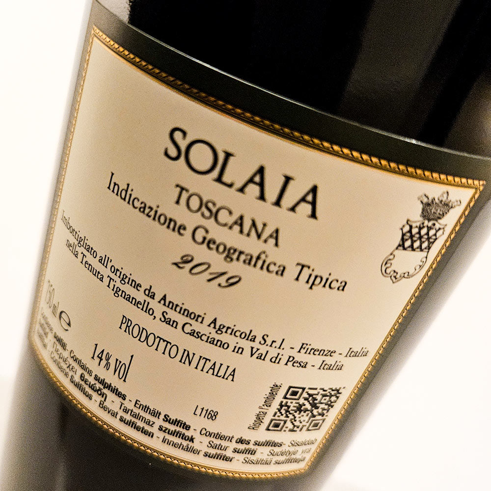 Antinori Solaia 2019 - Rotwein - VINOSAS FINE RARITIES