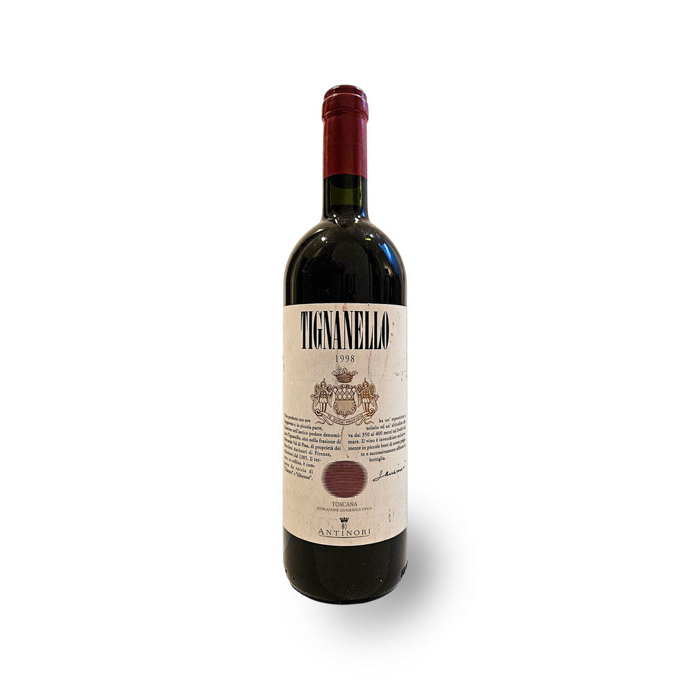 Antinori Tignanello 1998 - Rotwein - VINOSAS FINE RARITIES