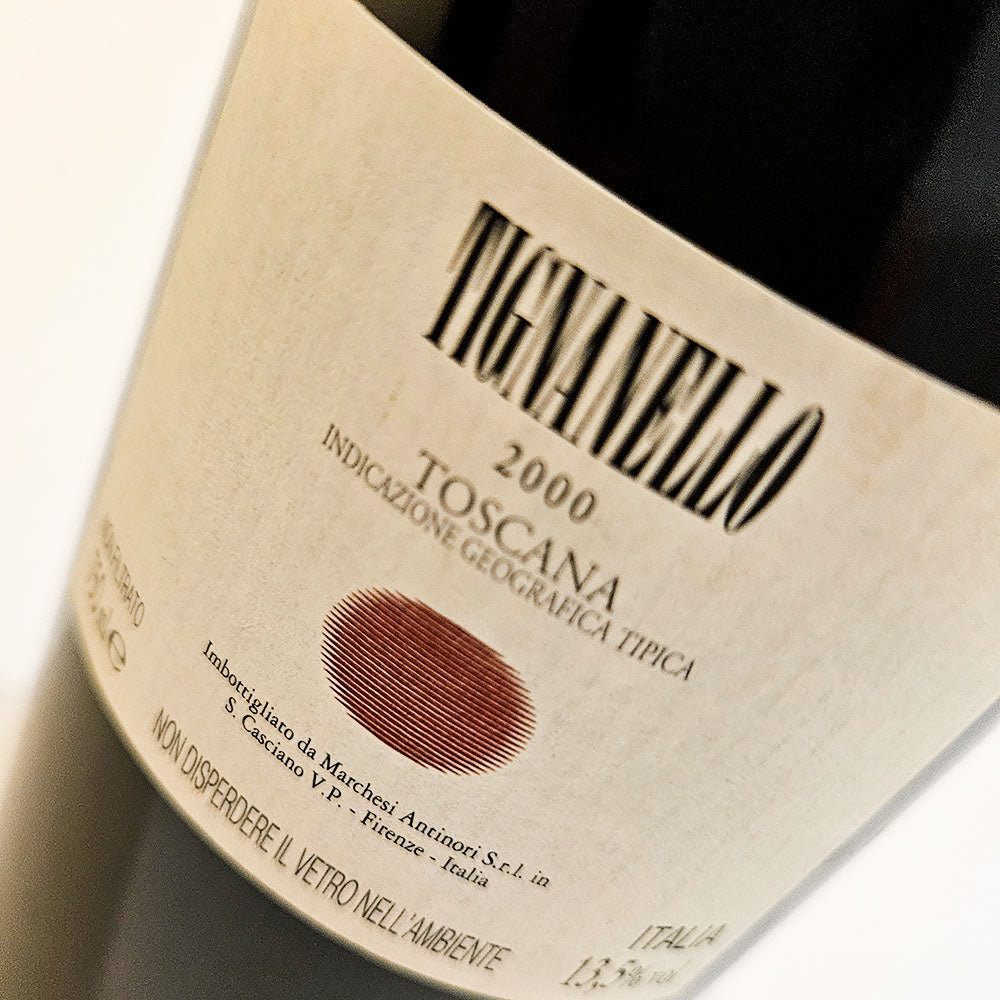 Antinori Tignanello 2000 - Rotwein - VINOSAS FINE RARITIES
