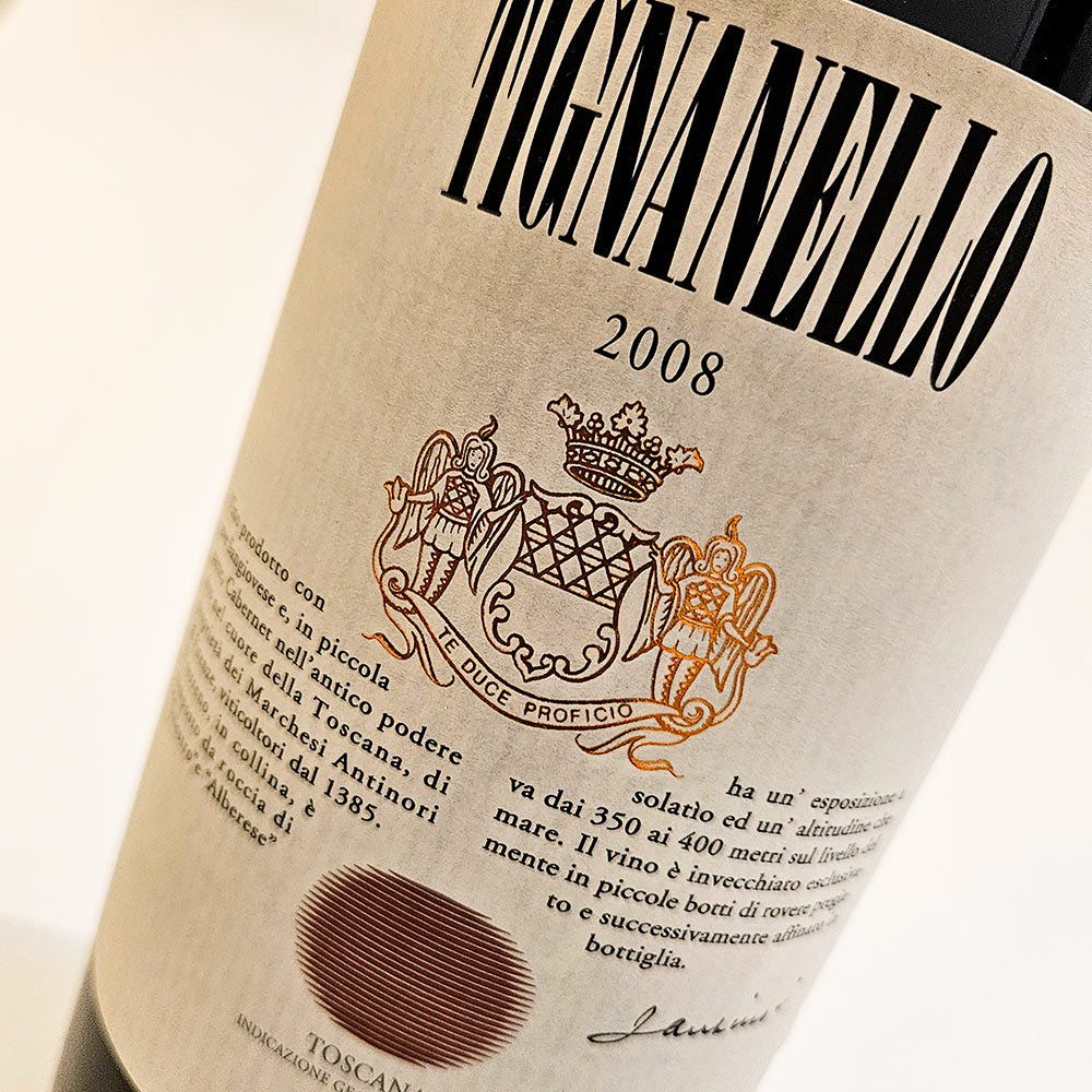 Antinori Tignanello 2008 Magnum - Rotwein - VINOSAS FINE RARITIES